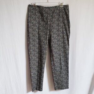 Piazza Sempione - Multicolor Print Cotton Pants.  Size 44